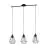 Eglo Pendel Lampe Tarbes Stål Sort | IP20 - Egnet til 3x E27 