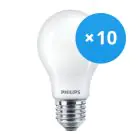 Fordelspakke 10x Philips MASTER Value LED Pære E27 Pære matt 11.2W 1521lm - 927 ekstra varm hvid | bedste farvegengivelse - dæmpbar - erstatter 100W